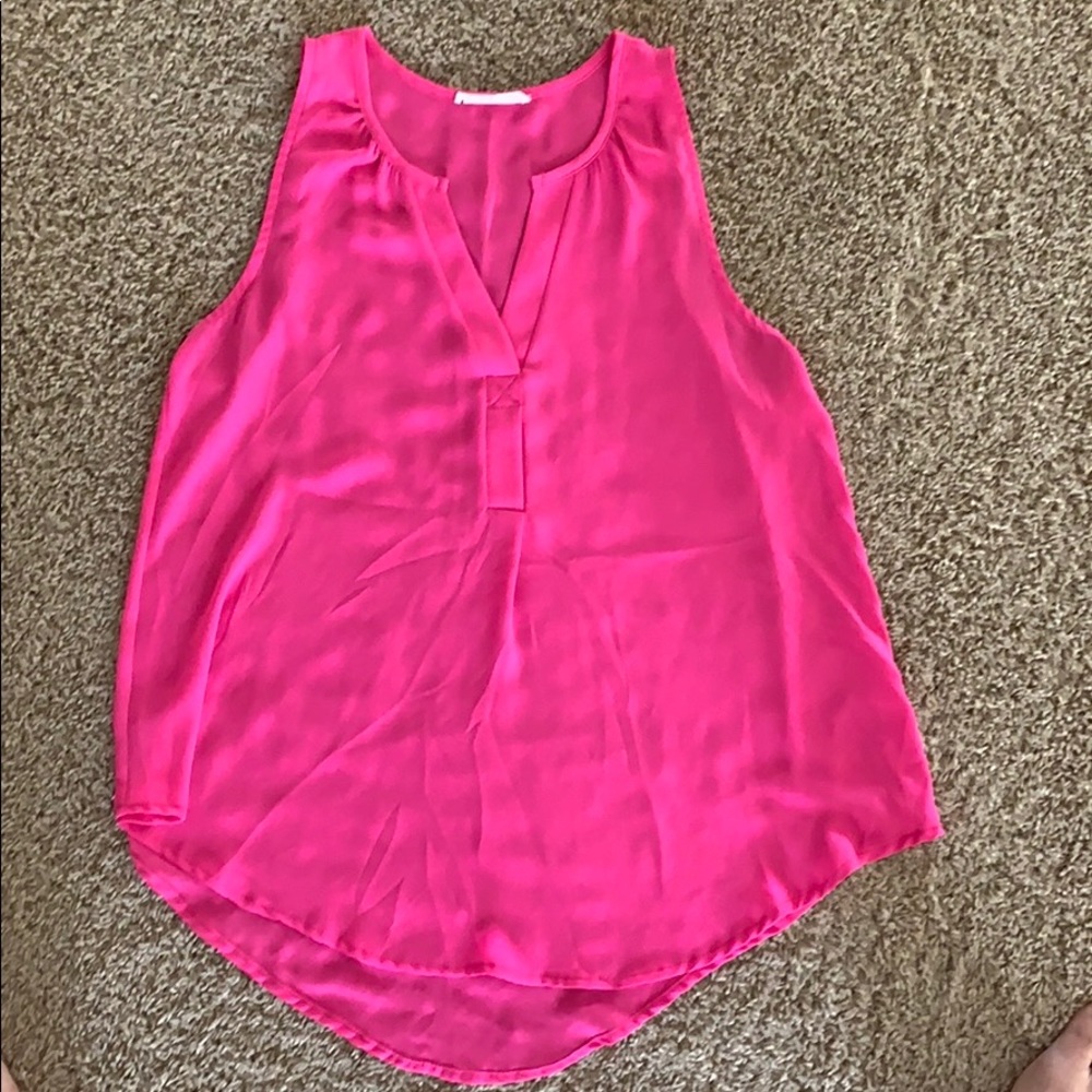 Hot pink tank!